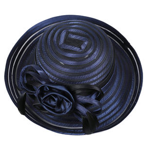 300 pièces en gros Satin femmes Fascinators chapellerie église thé chapeau élégant seau chapeaux pour Kentucky Derby - Product Image 4
