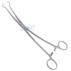Forceps de Skene en acier inoxydable chirurgical, instrument médical de précision pour gynécologie - Product Image 2