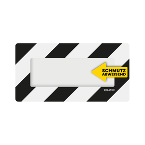 LongLife Trasparente - Finestra per Pavimento Resistente allo Sporco, autoadesiva 1/2 DIN A4, Nero/Bianco, 10 pz. / Confezione.- - Product Image 3
