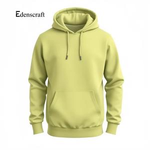 Pull à capuche décontracté d'hiver pour hommes imprimé sur mesure en coton mélangé doux respirant écologique confortable coupe régulière en relief - Product Image 3