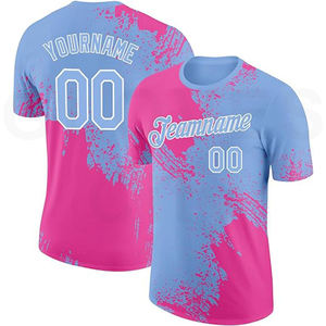 GUANTES de diseño a todo color sublimados Jersey de béisbol de la ciudad Gráficos vibrantes de larga duración integrados directamente en las camisetas de tela - Product Image 6