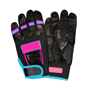 Guantes de Bateo de Béisbol Profesionales Personalizables, Duraderos, Antideslizantes, Ligeros, Transpirables, Tallas para Jóvenes y Adultos, Cómodos - Product Image 1