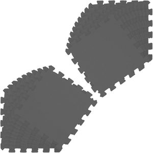 Tapis de jeu écologique en mousse EVA à emboîtement du fournisseur de gros OEM Motif croisé Gris Taille 12 Caractéristique étanche pour les sports de gymnastique - Product Image 6