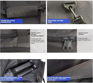 Logotipo personalizado de gran capacidad Casual Deportes al aire libre Bolsa Último diseño Logotipo personalizado de gran capacidad Hombres Mochila de fútbol - Product Image 2