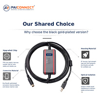 Câble de programmation PLC PAICONNECT personnalisé USB-AFC8513 pour Panasonic FP0 FP2 FP-X FP-M FP-G FP-E Series, cordon de téléchargement