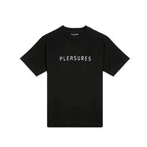   Camiseta 100% Algodón Jersey, Corte Holgado, Estilo Urbano, Diseño de Logotipo Sólido Comprimido - Product Image 1
