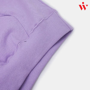 เสื้อฮู้ดสวมหัวผ้าคอตตอนฟลีซ100% สำหรับผู้ชายดีไซน์ใหม่สำหรับฤดูหนาวพิมพ์ลายพัฟย้อมสีล้วนแบบปรับแต่งได้ - Product Image 3