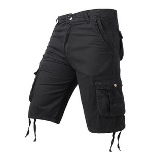 Shorts cargo décontractés pour hommes Séchage rapide et imperméable multi-poches pour la pêche et la chasse en plein air Pantalons courts pour hommes - Product Image 3