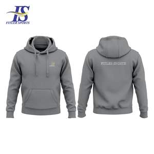Sweat à capuche de qualité supérieure pour hommes et femmes, streetwear unisexe sur mesure pour l'hiver et l'automne, à capuche avec logo frontal - Product Image 5