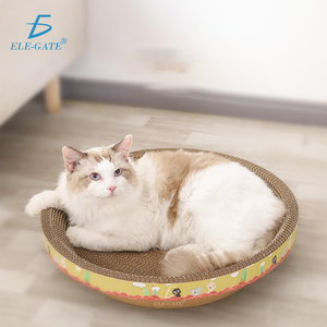 Solider, umweltfreundlicher Kratzbaum für Katzen – Ganzjährig nutzbarer Kratzspielzeug aus Wellpappe für den Innenbereich - Product Image 1