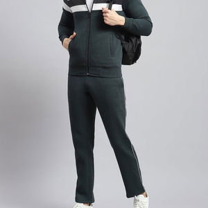 ชุดวอร์มชายรุ่นใหญ่ใส่ได้ทั้งชายและหญิงมีฮู้ดและกางเกงวิ่งพร้อมซิป - Product Image 4