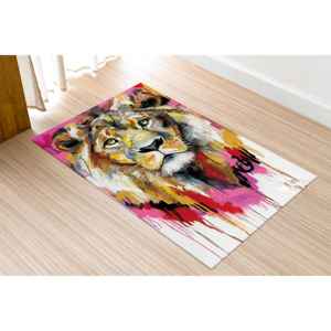 Alfombras con Estampado de León, Alfombras King Size, Alfombras de León, Alfombra de Animales, Alfombra Delgada No Tejida - Product Image 5