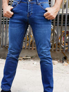 OEM Customized From Factory Wholesale Custom Denim Pants High Quality Casual Jeans Men's <b>Stretch</b> Jeans for Men - Product Image 5