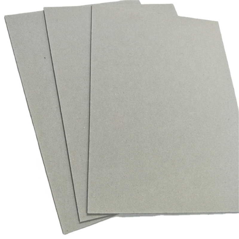 Rigid Grey Chipboard Paper Gray Board With Grey Back for Shoe Box