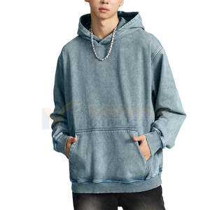 Sweats à capuche délavés personnalisés 2026 – Qualité supérieure pour adultes, style décontracté - Product Image 2