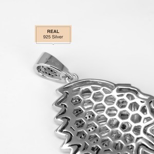 Fait sur mesure VVS naturel Hip Hop rappeur glacé diamant lettre pendentifs 10K/14K or matériel Jésus forme plaqué or pour cadeau - Product Image 2