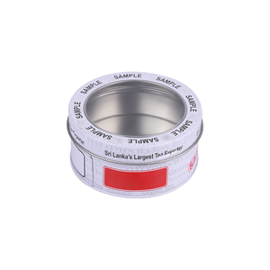 Bán Hot mini Kim Loại <span class=keywords><strong>tin</strong></span> có thể vòng hộp quà tặng với cửa sổ trong suốt - Product Image 4