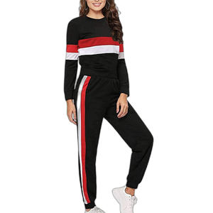 Ensemble de survêtement pour femmes, hauts courts et pantalons de jogging, logo personnalisé, ensembles de fitness, survêtements décontractés pour femmes, vêtements de sport - Product Image 4