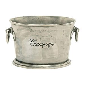 Dernier design de seau à glace à champagne en aluminium nickelé avec logo personnalisé pour la décoration de fête de mariage d'événements de bar à bière - Product Image 2