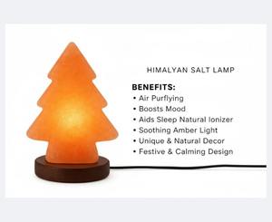 Lampe de sel de l'Himalaya naturelle premium à 6 LED avec style ivoire, décoration intérieure, éclairage d'ambiance, purification de l'air, fonction de relaxation - Product Image 6