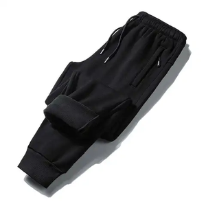 Pantalon de jogging pour hommes de bonne qualité avec poches pantalon décontracté pour hommes pantalon de jogging en polaire/coton pour hommes - Product Image 2