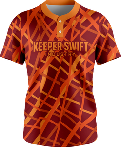 Nouveauté Vêtements de sport Nom personnalisé imprimé Tissu 100% polyester Meilleur prix Uniforme de softball - Product Image 5