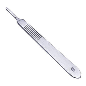 Mango de bisturí de agarre antideslizante No 3 para un máximo control en procedimientos médicos y de laboratorio - Product Image 1