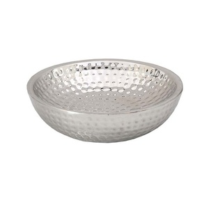 Accessoires de décoration de table de dîner au design exclusif Design de fruits fait à la main Bol en métal en laiton personnalisé - Product Image 6
