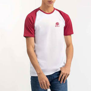 เสื้อยืดผ้าฝ้าย100% สำหรับผู้ชายระบายอากาศได้สีและโลโก้ตามสั่งแห้งเร็ว - Product Image 3