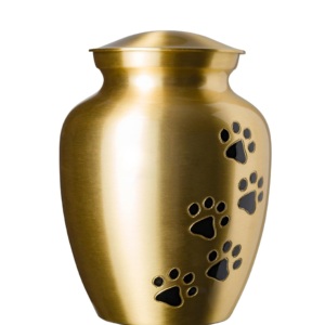 Nouveau Design Indien Artisanat Urnes Funéraires En Laiton En Métal Urnes De Crémation Pour Animaux De Compagnie Prix Bas Urnes De Crémation Pour Animaux De Compagnie Avec La Couleur Blanche - Product Image 2