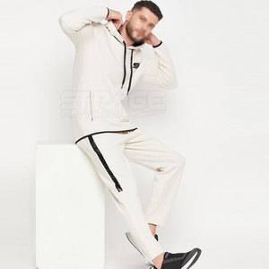 Chándal Clásico de Invierno con Capucha, Informal, Sólido, 100% Algodón, Ligero, Costuras Duraderas, Tela Cómoda, Ecológico - Product Image 4