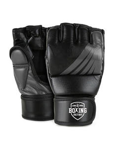 Guantes MMA de medio Dedo de alta calidad, venta al por mayor, cuero profesional y cuero de vaca, logotipo personalizado para entrenamiento de lucha y boxeo - Product Image 1