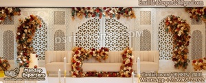Unique Arabian Night Theme Stage <b>Backdrop</b> <b>Frames</b> Perfect Engagement Party Stage Decor Contemporary Look Stage <b>Backdrop</b> Panels - Product Image 3