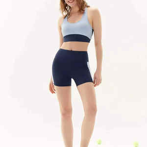 Soutien-gorge de fitness de haute qualité pour femmes Deep Neck OEM Design Attractive Color Sublimation Seamless Yoga Sports Bra for Simple Front - Product Image 4