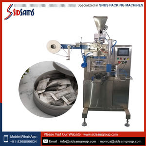Poudre de Snus entièrement automatique la plus vendue petit sachet de tabac à priser fournisseur indien de machine à emballer - Product Image 6