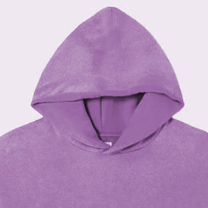 เสื้อมีฮู้ดผ้าคอตตอนผสมแสงแดดระบายอากาศได้ดีเสื้อมีฮู้ดสีจางลง - Product Image 3