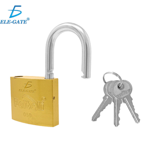Lucchetto in Ferro ad Alta Sicurezza con Gancio Corto da 50mm, Tipo con Chiave in Acciaio - Product Image 1