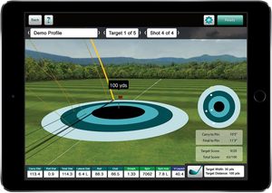 <strong>FlightScope</strong> <strong>Mevo</strong>+ <strong>Portable</strong> Golf Simulator 20+ Data Launch Monitor and Rangefinder for Full Swing and Short Game Simulation