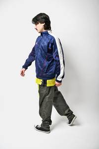 Chaqueta deportiva vintage de los años 90 para hombre, chándal con cremallera completa, color azul marino, retro de la vieja escuela de los años 80 - Product Image 5