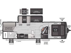 Nouveau Keystone Cougar 28BHS 2026 - Product Image 2