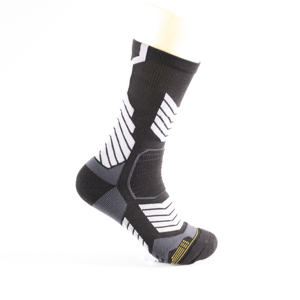 Durable Athletic Fit Running Calcetines de entrenamiento Deportes Acolchado Talón Arco Soporte Transpirable Tela de malla Antideslizante Característica - Product Image 3