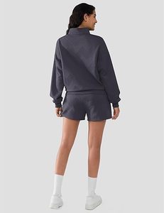 Sweat-shirt à manches longues pour femmes en coton premium surdimensionné design chaud parfait pour les tenues de mode - Product Image 6