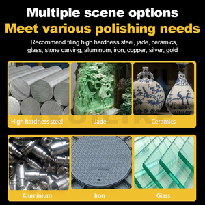 Kit de 22 têtes de <span class=keywords><strong>polissage</strong></span> cylindriques <span class=keywords><strong>Dremel</strong></span> Sesame, tige de 3 mm, haute dureté, outil rotatif pour le <span class=keywords><strong>polissage</strong></span> du métal, du jade et du <span class=keywords><strong>verre</strong></span> - Product Image 3