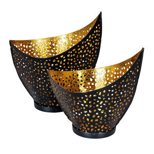 Portavelas de té grande y pequeño de último diseño, votivo para centros de mesa, decoraciones, vela de hierro de alta calidad, votivo - Product Image 1