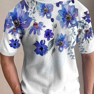 Nueva Llegada: Camiseta Deportiva para Hombre, de Algodón/Poliéster, Ecológica, Anti-UV, Transpirable, de Secado Rápido, Sublimada, al por Mayor - Product Image 5