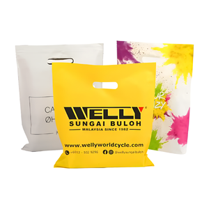 Bolsas de joyería con logotipo personalizado, regalo de la mejor calidad, bolsa sencilla, bolsa de compras grande con asa troquelada de fabricación de Vietnam - Product Image 1