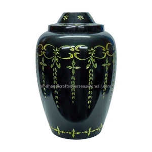 Urnas de cremación hechas a mano de increíble calidad al precio más barato a granel para el proveedor del fabricante de urnas de cremación de India - Product Image 6