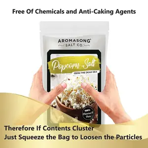 เกลือป๊อปคอร์นพรีเมี่ยมติดฉลากส่วนตัว4lb ในทะเลเดดซีปรุงรสเนื้อละเอียดและมีรสชาติที่สมบูรณ์แบบสำหรับการทำในสหรัฐอเมริกา - Product Image 6