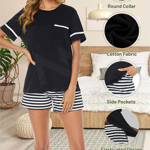 ชุดเสื้อผ้า2ชิ้นสำหรับผู้หญิงชุดกางเกง2ชิ้นสำหรับฤดูร้อนชุดวอร์มใส่วิ่งพร้อมดีไซน์ตามสั่ง - Product Image 2