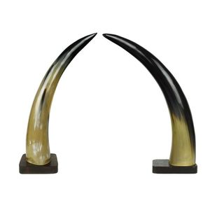 Taza de cerámica de cuerno vikingo festivo hecho a mano para hidromiel y cerveza para fiestas navideñas y alegrías navideñas - Product Image 6